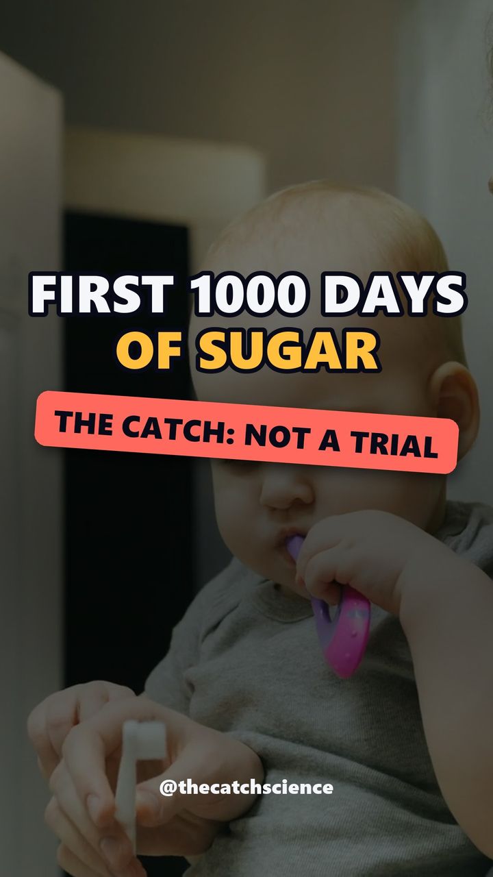 FIRST 1000 DAYS OF SUGAR. The catch: Not a trial