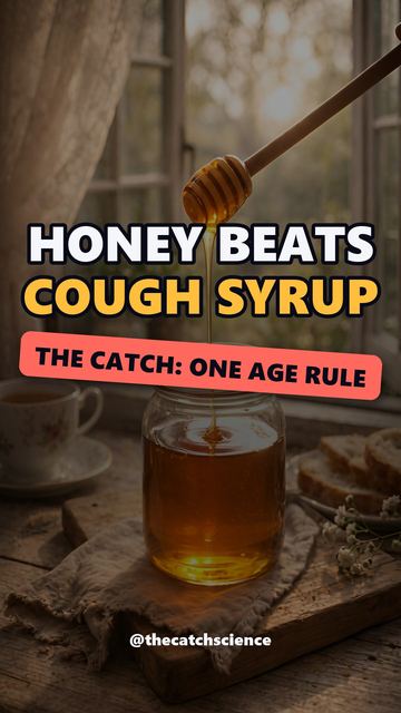 HONEY BEATS COUGH SYRUP. The catch: One age rule