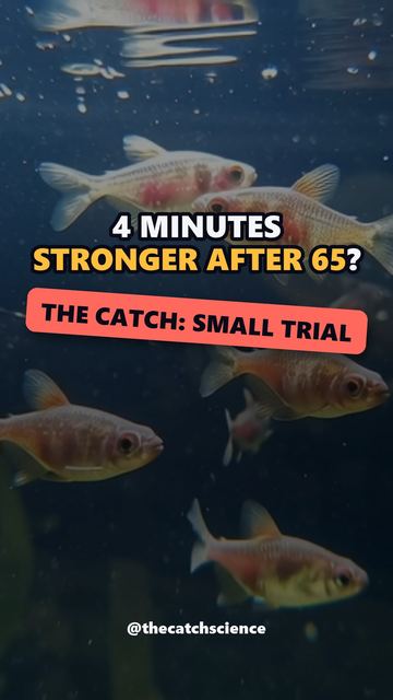 4 MINUTES STRONGER AFTER 65?. The catch: Small trial