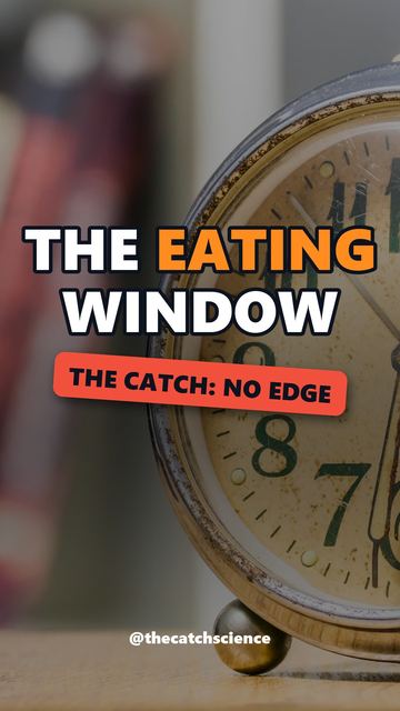 THE EATING WINDOW. The catch: No edge