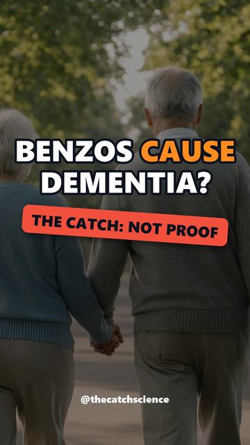 BENZOS CAUSE DEMENTIA?. The catch: Not proof